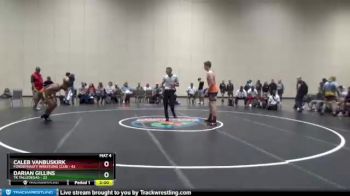 223 lbs Round 1 (6 Team) - Caleb VanBuskirk, FordDynasty Wrestling Club vs Darian GILLINS, TK Talledegas