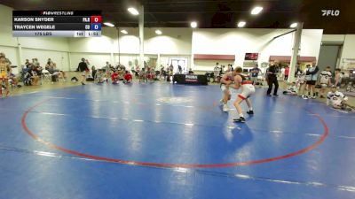 175 lbs Karson Snyder, Pennsylvania Red vs Traycen Wegele, Colorado