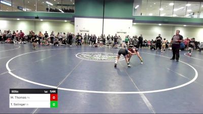 80 lbs Rr Rnd 3 - Maddox Thomas, PA vs Tobias Solinger, IA