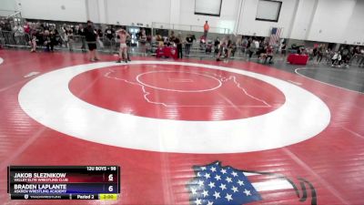 98 lbs Round 3 - Jakob Sleznikow, Valley Elite Wrestling Club vs Braden LaPlante, Askren Wrestling Academy