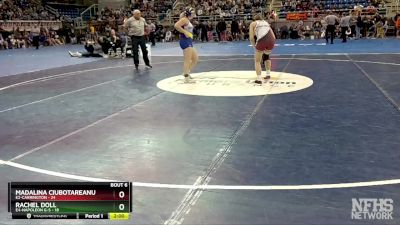 142 lbs Semis & 1st Wrestleback - Rachel Doll, E4-Napoleon G-S vs Madalina Ciubotareanu, E2-Carrington