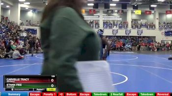 126 lbs Cons. Round 4 - Carvelle Tracy, DEFIANCE vs Ethan Fike, Eastside