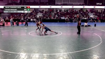 120 lbs Cons. Round 3 - Isaac Camargo Meza, Vallivue vs Ethan Woolsey, Middleton