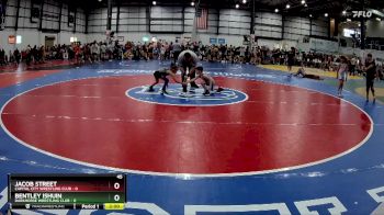 45 lbs Round 5 (6 Team) - Bentley Ishuin, DARKHORSE WRESTLING CLUB vs Jacob Street, CAPITAL CITY WRESTLING CLUB