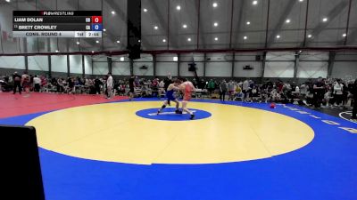 Junior Boys GR - 126 lbs Cons. Round 4 - Liam Dolan, CO vs Brett Crowley, CA