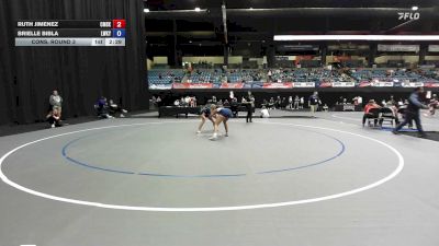 138 lbs Cons. Round 3 - Brielle Bibla, Lindsey Wilson vs Ruth Jimenez, University Of The Cumberlands