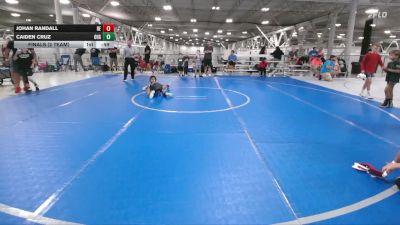 52 lbs Finals (2 Team) - Johan Randall, Brawler Elite vs Caiden Cruz, Ohio Gold
