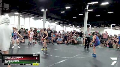 80 lbs Round 3 (4 Team) - Tommy Fitzpatrick, New England Gold vs Rylan Ghattas, Force WC