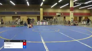 127 lbs 3rd Place - Paisley DeNault, Michigan Revolution Wrestling Club vs Sarai Cortez, California