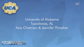 University of Alabama [2026 All Girl Division IA Finals] 2026 UCA & UDA College Cheerleading and Dance Team National Championship