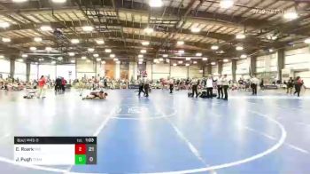 132 lbs Rr Rnd 3 - Casen Roark, Mid TN Maulers vs Jaylyn Pugh, Team Iron Bear