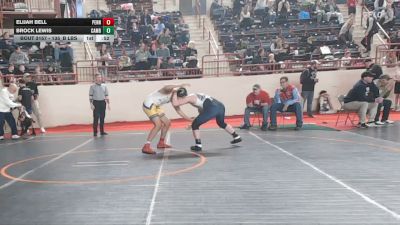 135_B lbs Consi Of 4 - Elijah Bell, Penn Trafford vs Brock Lewis, Cambria Heights
