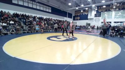 138 lbs Quarterfinal - Jimmy Alvarez, Millikan vs Oliver Benninghoff, Trabuco Hills
