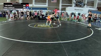 126 lbs Cons. Round 4 - Ian Bacon, Colorado vs Uriel Castillo, Utah