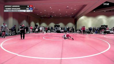 144 lbs Cons. Round 4 - Anthony Andrews, Delaware vs Sammy Spaulding, New Jersey