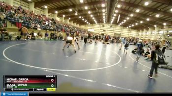 187 lbs Round 1 (4 Team) - Blaise Turner, Idaho 1 vs MICHAEL GARCIA, West Coast Riders