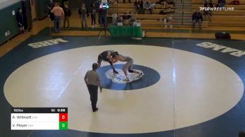 160 lbs Consolation - Adam Willmott, Cohasset vs Vincent Player, Duxbury
