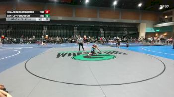 87-91 lbs Round 3 - Khaleesi Bartolomeo, The Best Wrestler Reno vs Bentley Ferguson, Nighthawks Wrestling Club