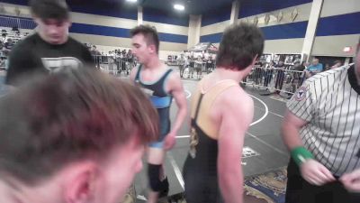 150 lbs Consi Of 16 #2 - Emil Engler, Yakima Valley Wrestling vs Max Richins, Wasatch WC