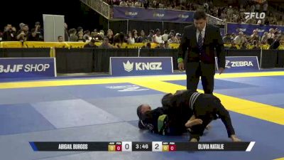 Olivia Natalie vs Abigail Burgos 2026 Pan Kids Jiu-Jitsu IBJJF Championship