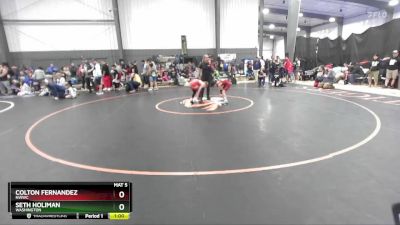 63-64 lbs Round 2 - Colton Fernandez, NWWC vs Seth Holiman, Washington