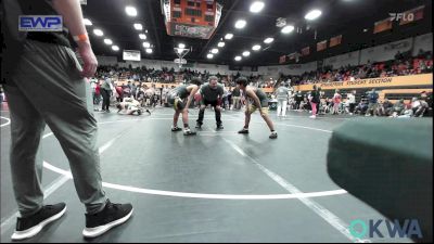 120 lbs Final - Chebon Warrior, Tecumseh Youth Wrestling vs MaminaKowa Warrior, Tecumseh Youth Wrestling