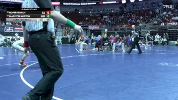 3A-106 lbs Cons. Round 2 - Noah Kerndt, Dallas Center-Grimes vs Mariyon Norton, Waterloo East