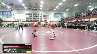 157 lbs Cons. Round 4 - Grant Armentrout, PARK HILL vs James Edmiston, WINNETONKA