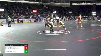 170 lbs Consolation - Dylan Hendrickson, Willamina vs Kael Gerlach, Glenallen