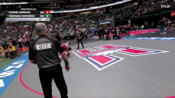 150-3A Quarterfinal - Cristiano Ontiveros, Weld Central vs Gabriel Mendoza, Grand Valley