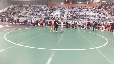 43 kg Champ. Rd Of 16 - Isabela Lobeto, M80 Wrestling Club vs Emily Hamil, Okie Girls
