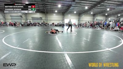 77 lbs Round Of 16 - Matthew Sicklesteel, Team Donahoe vs Channing Bowman, Prodigy Elite Wrestling