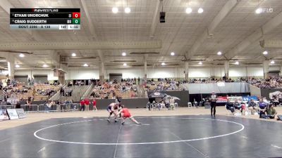 A 138 lbs 1st Place Match - Ethan Uhorchuk, Signal Mountain High School vs Craig Sudderth, Montgomery Central High School