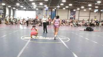 132 lbs Rr Rnd 1 - Sophia Slaughter, 5forty Lady Brawlers vs Eva Colon DeJesus, Become The Bull