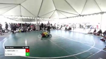 81 lbs Consolation - Landon Valenzuela, Vasky Bros vs Daniel Gomez, Grant County Elite