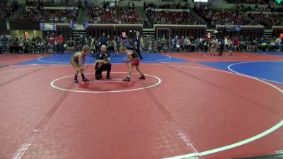 66 lbs Champ. Round 1 - Kade Jackson, North Montana Wrestling Club vs Jakob Young, Cabinet Mountain Elite