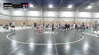 43 kg Rr Rnd 4 - Owen Carr, Steller Trained Bossk - HSE vs Beau Abbott, Roundtree Wrestling Academy 1 - HSE