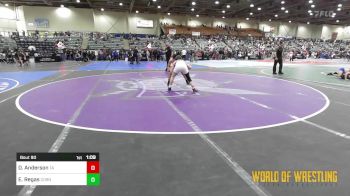 110 lbs Semifinal - Dakota Anderson, Team Aggression vs Ethan Regas, Cornerstone Mat Club