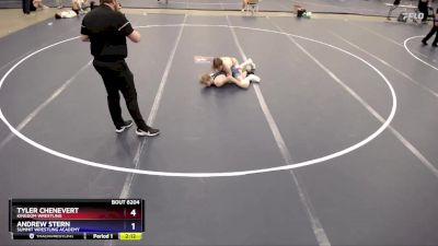 126 lbs Round 5 - Tyler Chenevert, Kingdom Wrestling vs Andrew Stern, Summit Wrestling Academy