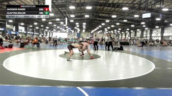 195 lbs Rr Rnd 1 - Jackson Raker, Buffalo Valley Black vs Clayton Miller, Fight Barn WC