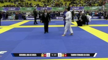 Tamiris Fernanda Da Silva vs Giovanna Jara De Souza 2025 Brasileiro Jiu-Jitsu IBJJF