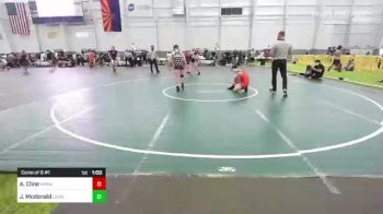 106 lbs Consi Of 8 #1 - Abram Cline, Monkey Crew WC vs Jason Mcdonald, Lemoore WC