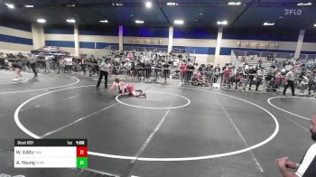 106 lbs Round Of 32 - Wyatt Eddy, CWA (Chain Wr Ac) vs Aidan Young, Dominator WC