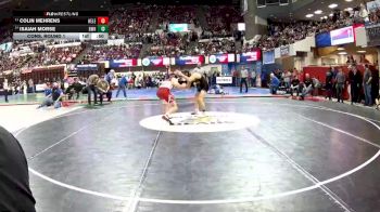 AA - 157 lbs Cons. Round 1 - Isaiah Morse, Billings West vs Colin Mehrens, Helena
