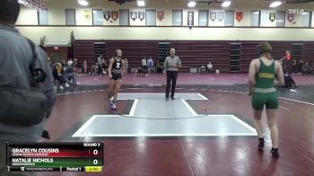 JV-2 lbs Round 3 - Natalie Nichols, Independence vs Gracelyn Cousins, Cedar Rapids Kennedy