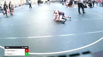 70 lbs Consi Of 4 - Elliot Dominguez, Nevada Elite WC vs Knight Rapoza, Rogue Nation