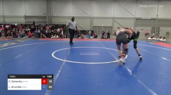 110 lbs Rr Rnd 1 - Claire Solansky, Sisters On The Mat vs Lilimae Brumble, Oregon Womens Wrestling