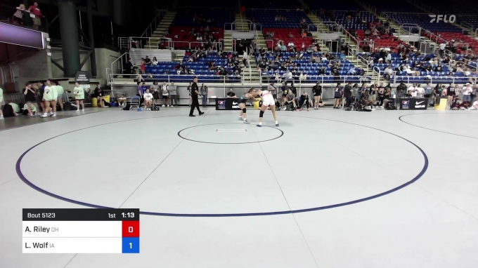 Alex Riley Ohio 142 lbs Cons 32 #2 - Alexandra Riley, OH vs Lizzy Wolf, IA