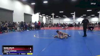 114 lbs Placement Matches (8 Team) - River Hibler, New Jersey vs Tomas Campian, Florida