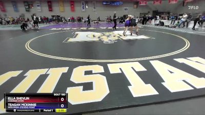 180 lbs Prelim - Teagan McKinnie, Wisconsin-Stevens Point vs Ella Shevlin, Chadron State